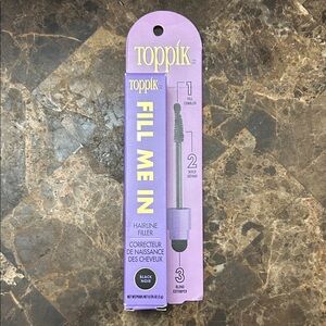 NEW 🆕 Toppik Hairline Filler, Hair Color touch up in Black